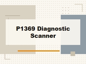 Repairing a P1369 Code: Diagnostic Scanner Tips